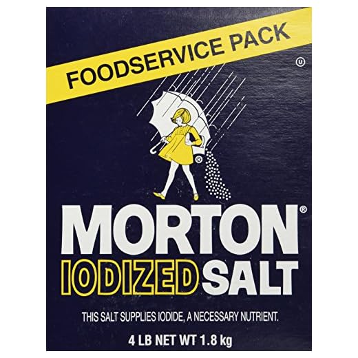 Morton Iodized Table Salt - 4lb. Box