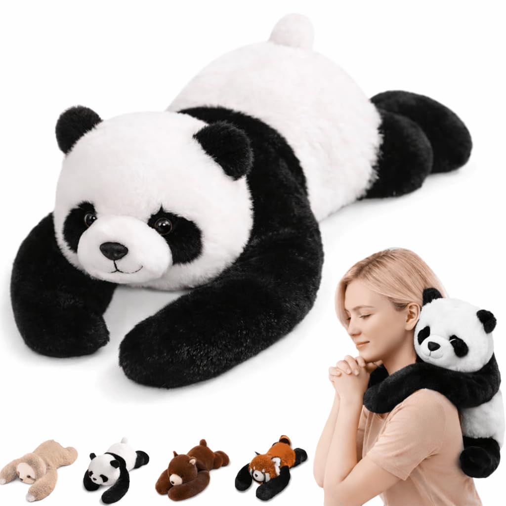 Weighted Plush Animal for Anxiety Relief, Soft Stuffed Animal Plush, Calming Comfort Companion for Stress Relief & Relaxation, Ultra Soft Cuddly Plush (Panda, 45CM)