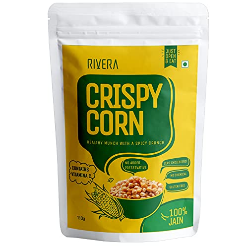 Rivera Vegetable Chips, Combo of Healthy Snacks Pack of 5 (SWEET CORN-JAIN)