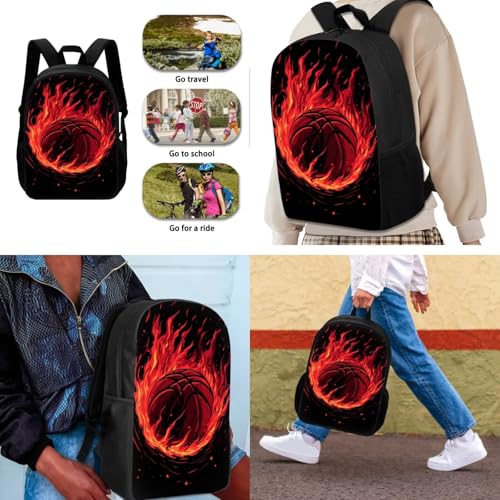 3D Animal Sport Printing Kids School Set Book Bag with Lunch Bag Pench Case 3 PCS4