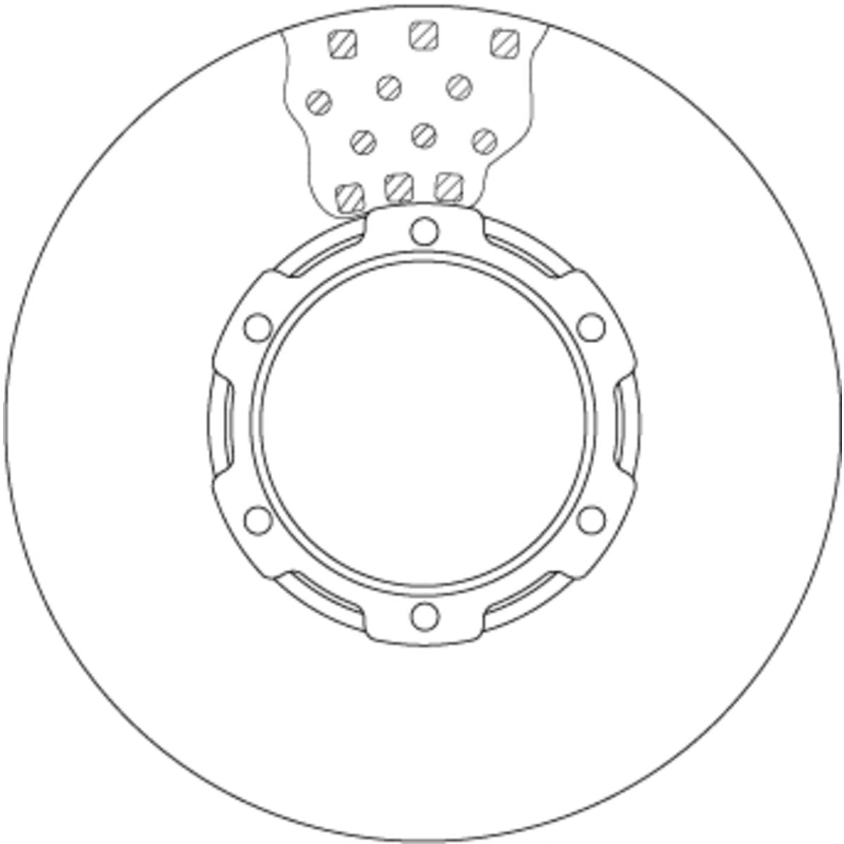 2x TRW Disco de freno Trasero Ø260mm Altura: 87,9mm Espesor: 8mm macizo DF6190BS Compatible con RENAULT Megane 3 Grandtour KZ0/1 Clio 4 Grandtour KH Clio 4 Hatchback BH GRAND Scénic 3 JZ0/1