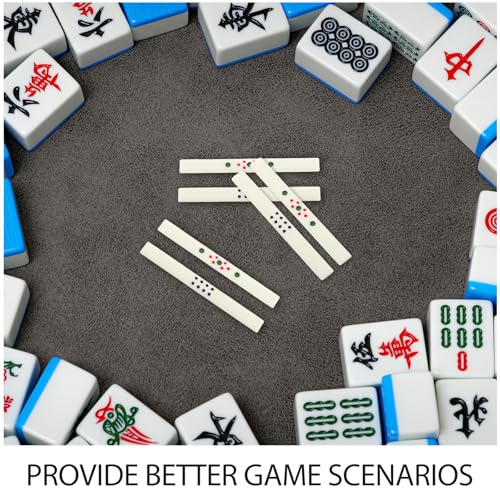 Mahjong Scoring Sticks Set 44 piezas Accesorios miniatura 3