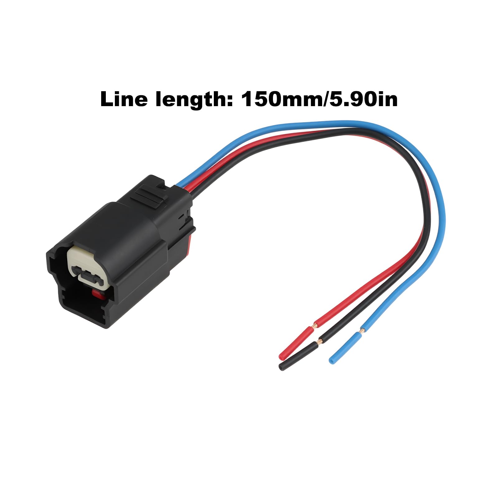 ECSiNG 2 szt. Samochodowe 3-pinowe złącze wiązki czujnika parkowania 31404-3110 kompatybilne z Ford Explorer 2011-2019