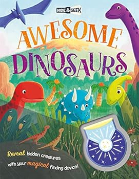 Board book Awesome Dinosaurs (Magical Light Book) Book