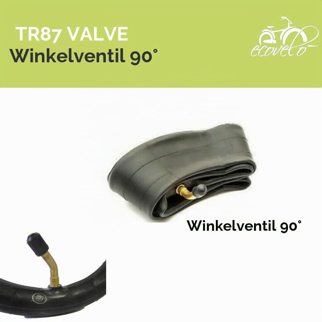 Ecovelò 2 MTB-Reifen 26 x 1,95 (50-559) + Schläuche mit amerikanischem Ventil, Mountainbike-Reifen mit Stollen