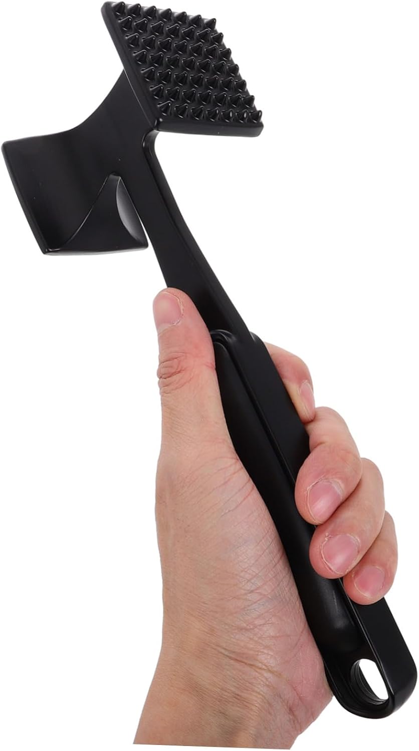 Cabilock Dual-sided Meat Tenderizer Hammer Efficient Meat Pounder for Tenderizing Flattening for Beef Pork Easy to Use Kitchen Tool for Flavor Enhancement