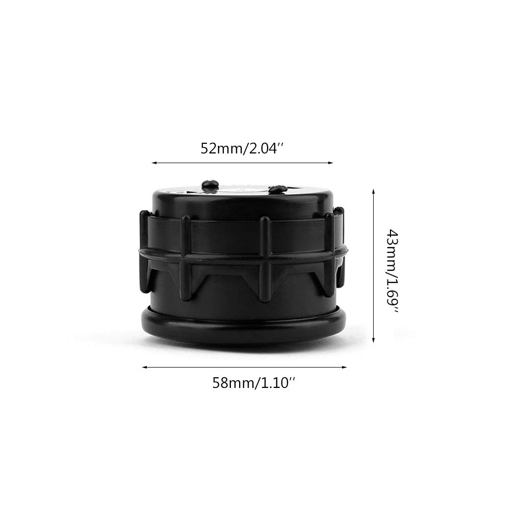 Medidor de temperatura de gas de escape con pantalla LED digital, 52 mm