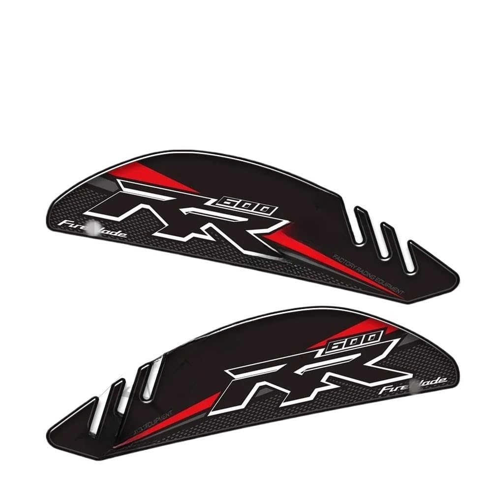 for Ho&nda CBR 600 RR 600RR CBR600RR 2007 2008 2009 2010 2011 Decals Gas Fuel Oil Kit Knee Tank Pad Protection Fireblade Motorcycle Tank Pad