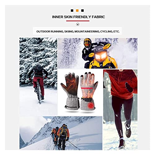 Gants chauffants rechargeables d'hiver de ski et cyclisme - 4