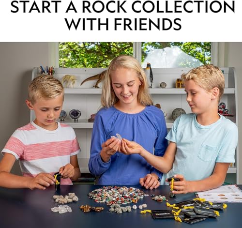 National Geographic Kids Rock Collection – 1.25 lb. Assorted Rocks, Minerals & Gemstones Plus 50 Cool Rocks & Minerals to Share, STEM Earth Science Kit for The Classroom, Homeschool & More - Image 4