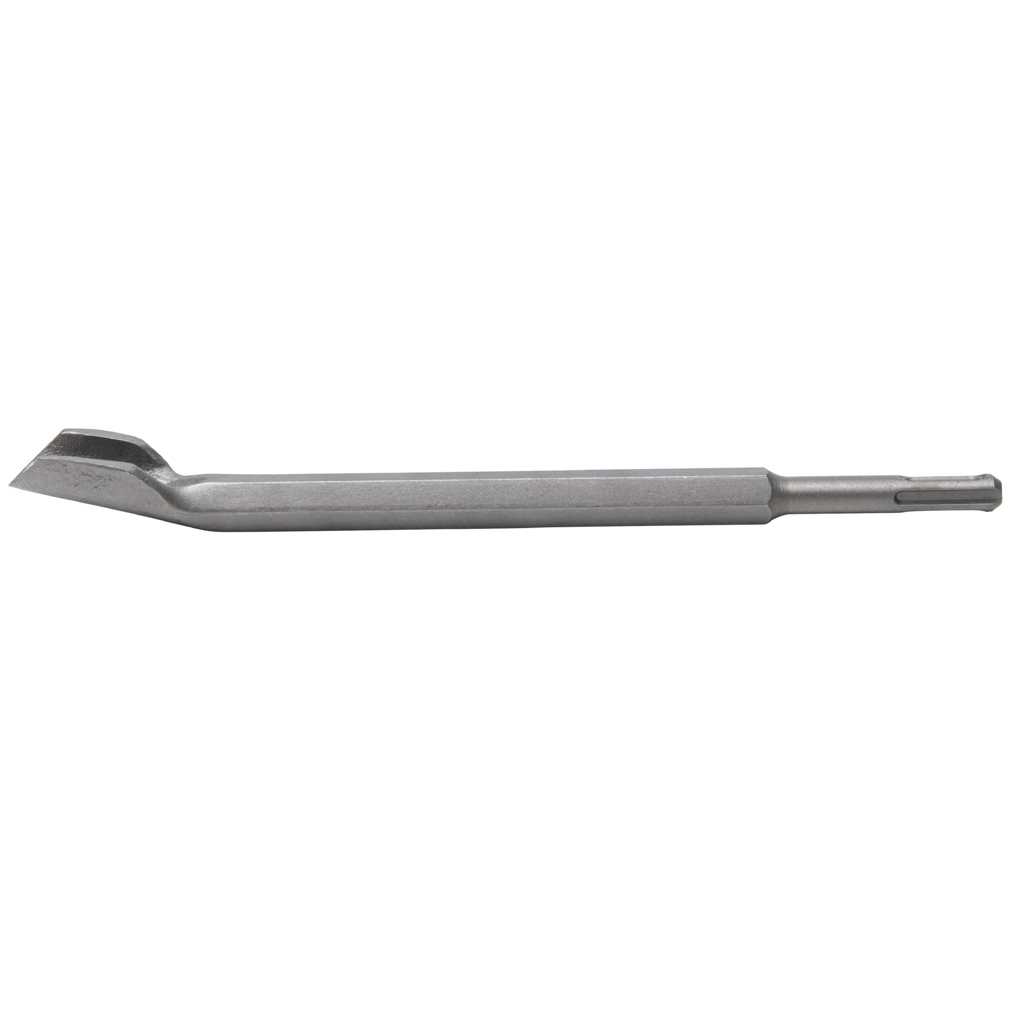Werkapro 11415 SDS Plus 250 mm Tile Chisel for Electric Percussion Hammer - Tungsten Carbide, Silver, Longueur 250mm