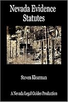 Nevada Evidence Statutes 1411628896 Book Cover