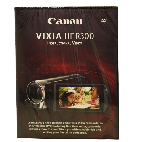 Canon VIXIA HF R300 Instructional Video DVD