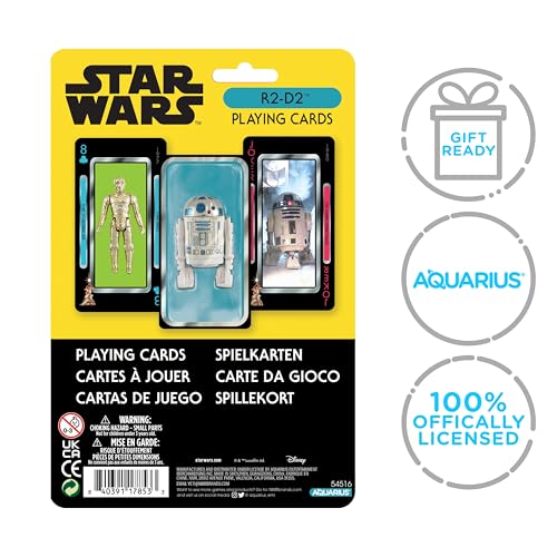 Cartas de Póker Premium Star Wars R2D2 miniatura 2