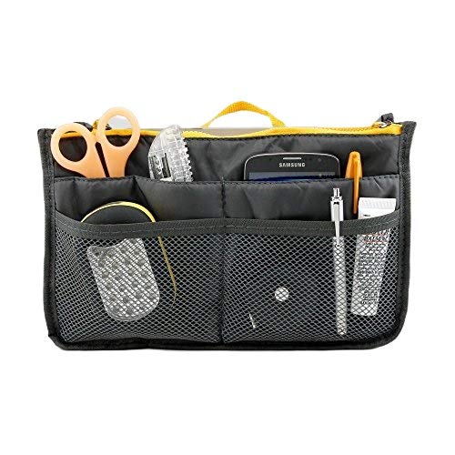 YFXOHAR Gadget Pouch Multi-Functional Storage Organizer Bag Zip & Cushion Protection For I Pad Tablet Iphones Electronics Accessories and cosmetic organizer (B07DWX5VSK) Amazon Price History, Amazon Price Tracker