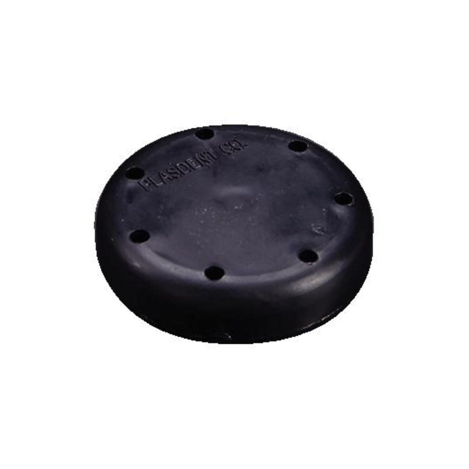 400BS-11 Magnetic Dental Bur Block 7-Hole Small Round Black
