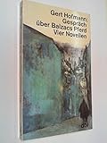 Gespräch über Balzacs Pferd : vier Novellen. dtv 11925 ; 342311925X - GERT HOFMANN