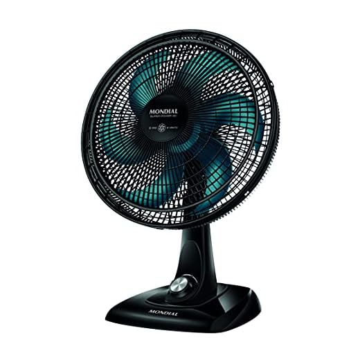 Ventilador de Mesa Mondial 110V, 40cm, 6 pás, Super Power - VSP-40-AP