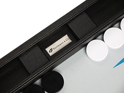 Set Premium de Backgammon 19 Pulgadas - Negro miniatura 5