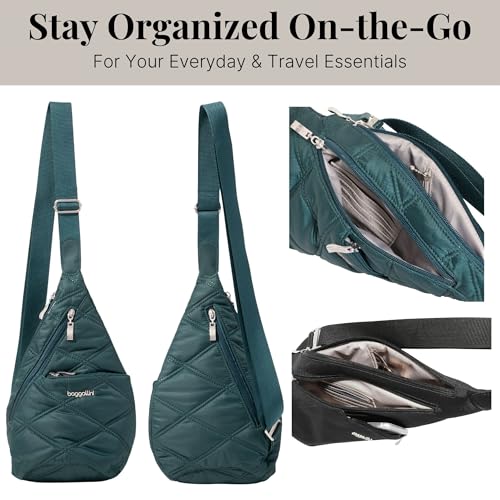Image of Baggallini Mini Sling - 12x7 Sling Crossbody Bag Backpack with Adjustable Shoulder Strap