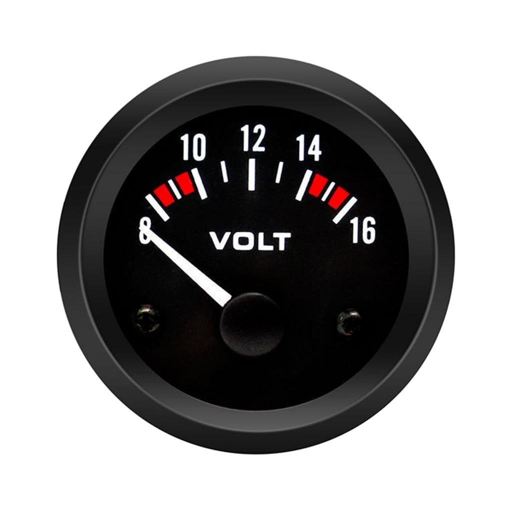 MERISHOPP Car Voltmeter High Performance Electronic Voltmeter Compatible with Truck Boat Auto-image-40