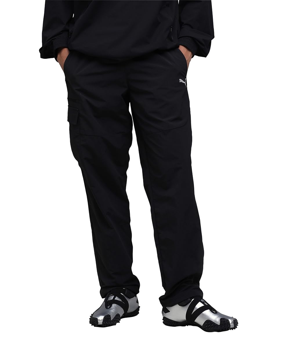 PUMA Men's PUMATECH Better Woven Pants, Black, L