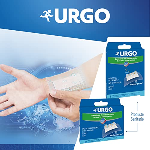 Urgo Quemaduras Waterproof soulager brûlure et protéger de l'eau