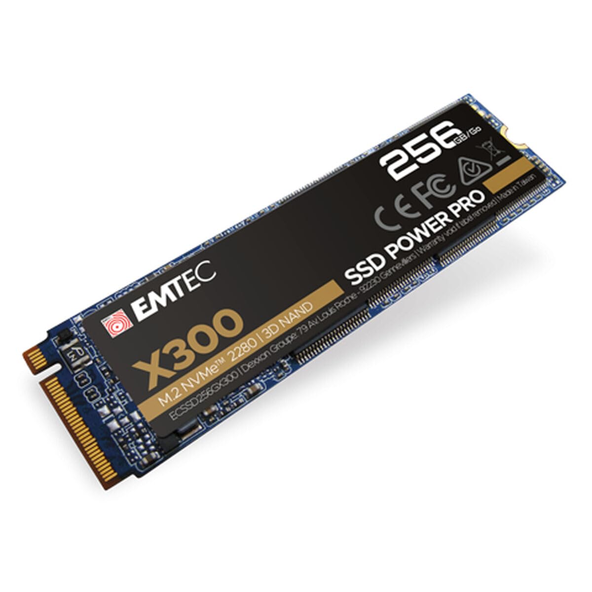 SSD interne M.2 NVMe EMTEC X300 256Go idéal pour votre Ultrabook - 2