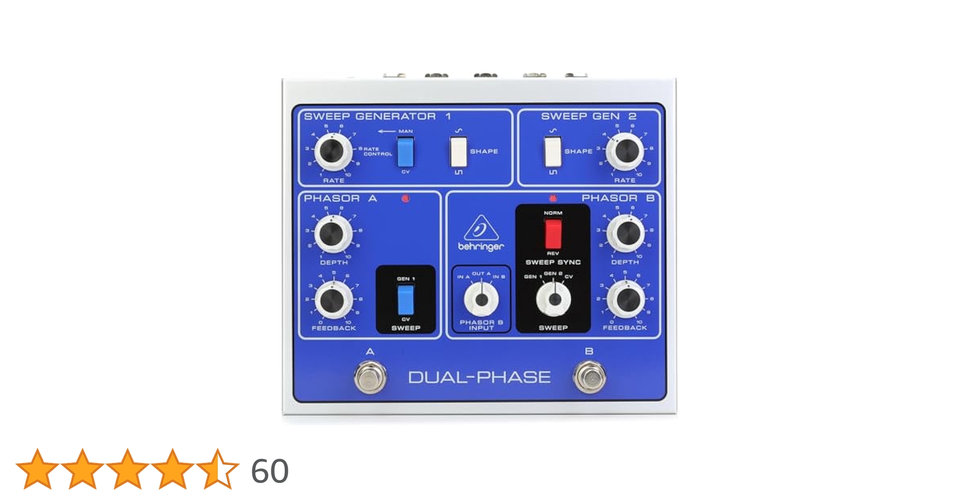 Behringer Dual Phase フェイザー Behringer Dual-Phase Dual Phase Shifter : Amazon.ca: Musical