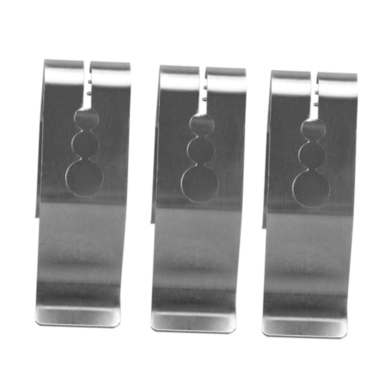 BESPORTBLE 3pcs Stainless Steel Grill Probe Clips for Thermometer BBQ Tool Holder Easy Install and Use