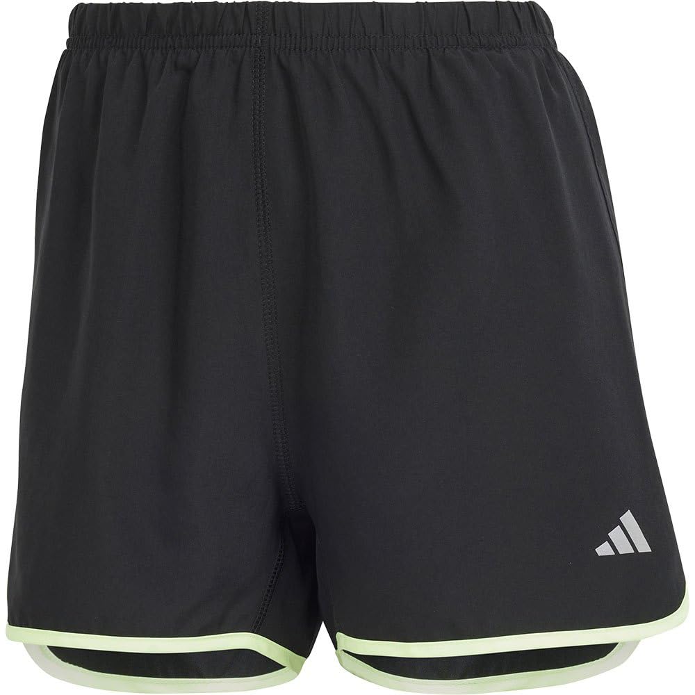 adidas Damskie szorty Run It, XL, 3 cale czarne, Czarny, XL