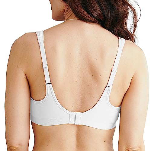 Bali Womens Comfort Revolution Wirefree Df3463 Bras, White, 42Dd Us #TOP3
