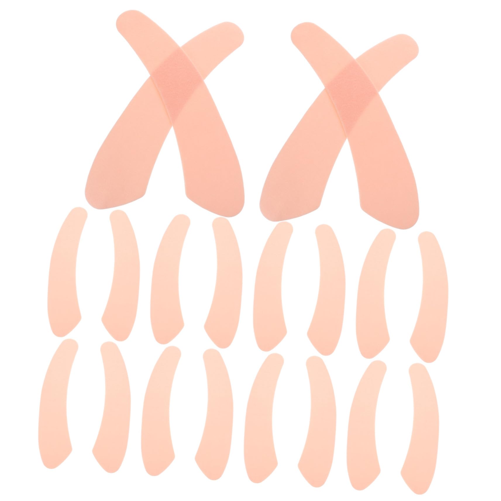 TOVINANNA Soft Toilet Seat Pads 10 Pairs Elongated Heavy Duty Washable Pads Warmer Comfortable Fluffy Covers for Bathroom