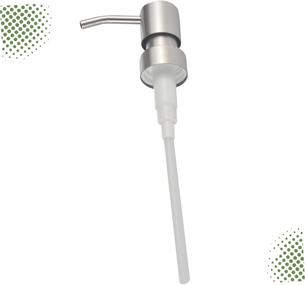 Stainless Steel Pump Nozzle for Hand Soap Dispenser Teeth Compatible Viscous Liquids for Use