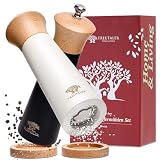 🔴 AROMA-SCHUTZ: Pfeffer sollte trocken und dunkel lagern. Unser massives Buchenholz schützt die im Pfeffer enthaltenen ätherischen Öle vor UV-Licht.