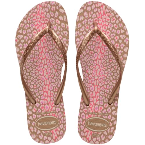 Havaianas girls Slim Animals Sandal (Toddler/Big Kid)
