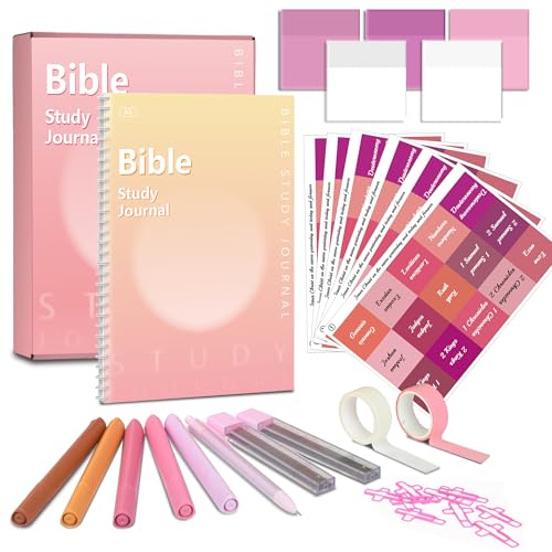 WowMoment Bible Journaling Kit, Bible Study Supplies, Highlighters and Pens