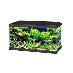 Ciano Black Aqua 60 LED Tropical Glass Aquarium – Includes Filter, Lights & Heater 58L