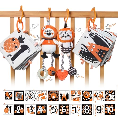 TUMAMA KIDS Black and White Toy Set