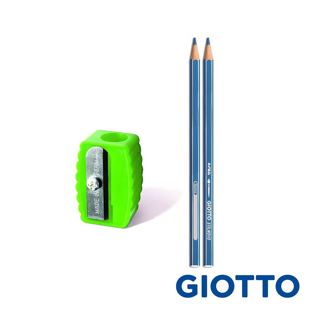 Giotto Stilnovo Bicolor pastello bicolor in un astuccio da 18 pastelli