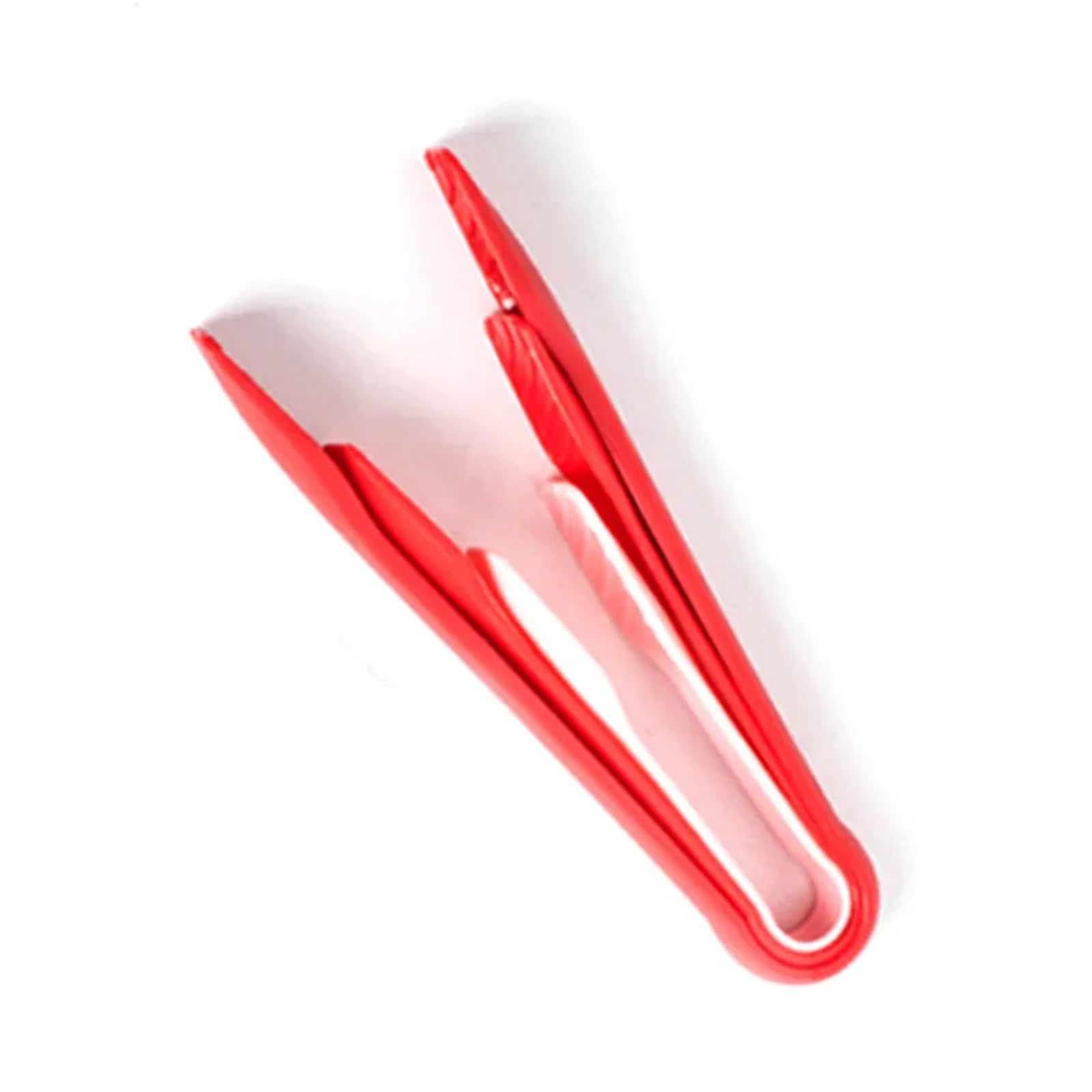 Ensemble De Pinces Pince alimentaire antidérapante, pince à pain en plastique, pince de service à salade, pince de cuisine, outils de barbecue, accessoires 3 pièces/ensemble Pour La Cuisine(Red)