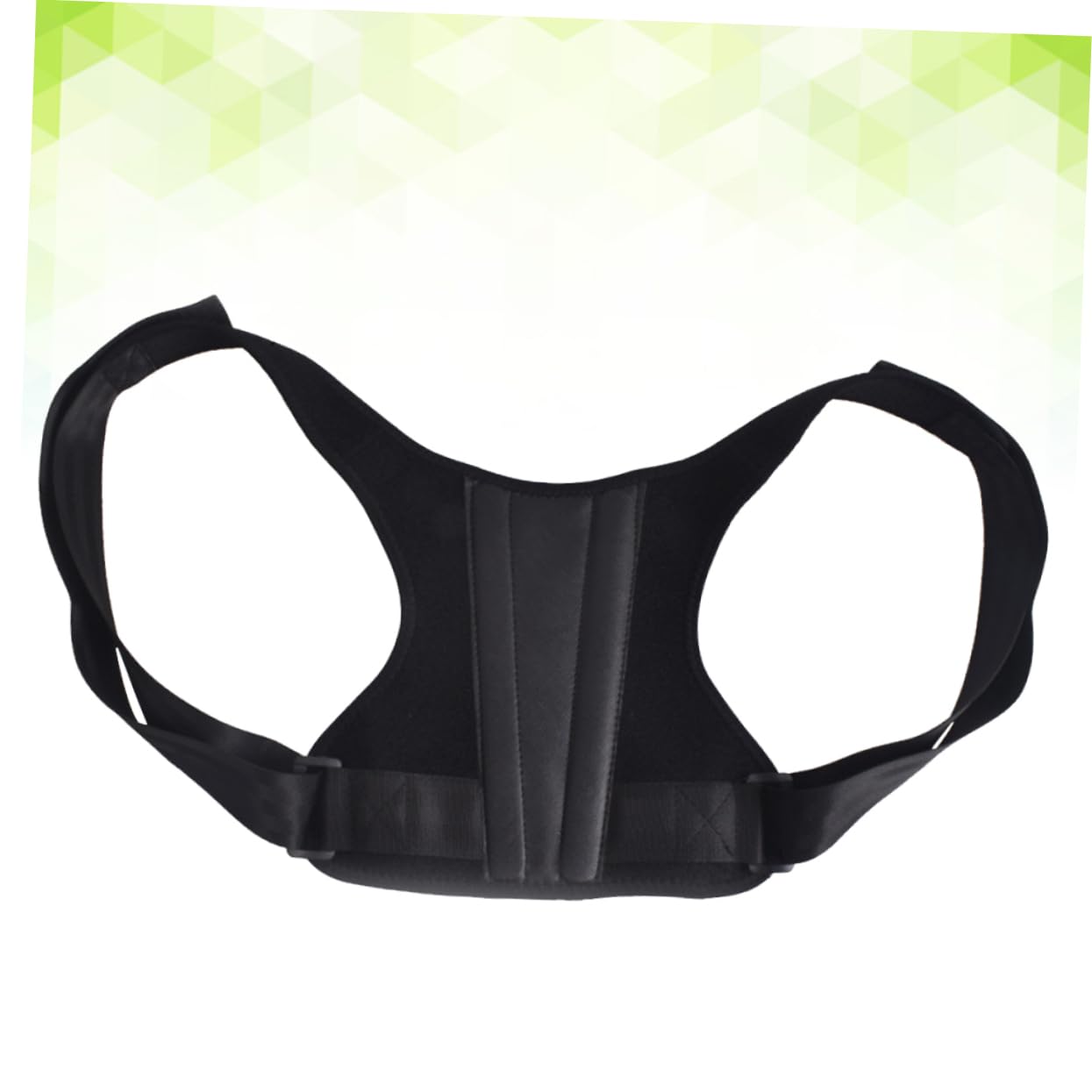 TOVINANNA 1pc Back Fixed Supportor Humpback Strap Support Belt Upper Support Back Braces Upper Back Straightener Hunchback Suspender Upper Back Support Upper Brace Upper Back Brace Black