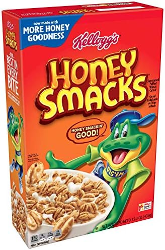 Kellogg's Honey Smacks Cereal - 15.3 oz