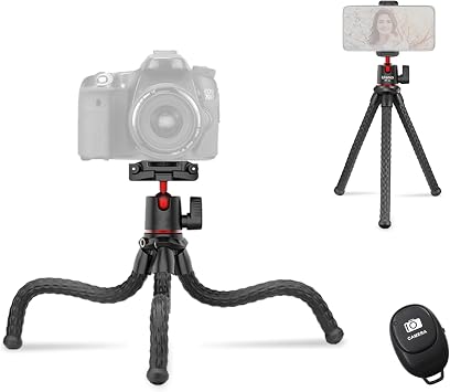 Ulanzi MT-11 2-in-1 Crinkling Tripod, Mini Tripod, Smartphone Holder