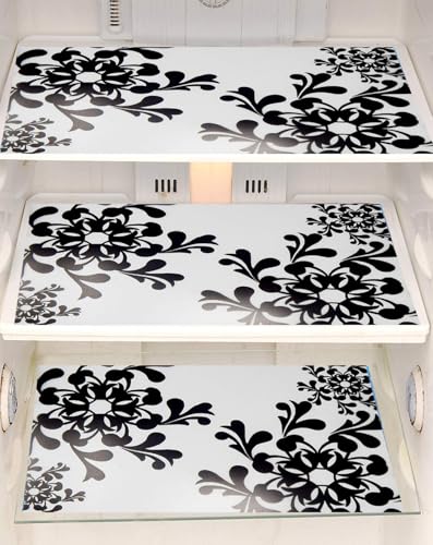 Image of Refrigerator Drawer Mat /Fridge Mat Set of 6 Piece (11.5 X 17.5 Inches) (Double Side)