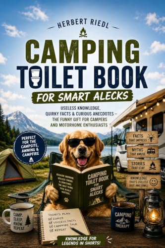 Camping Toilet Book for Smart Alecks: Useless knowledge, quirky facts & curious anecdotes – the funny gift for campers and motorhome enthusiasts image 2