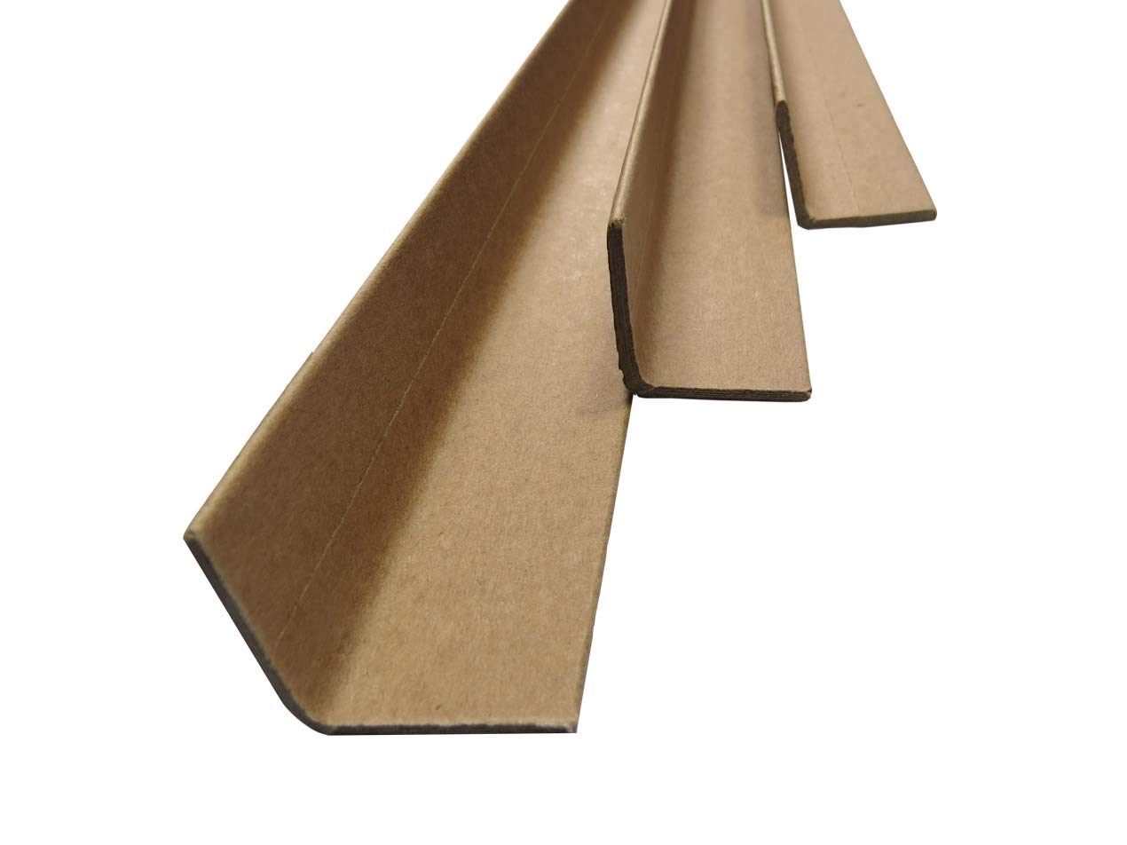 500 x 1M Long Cardboard EDGE Guard Pallet Protectors 35mm L Profile