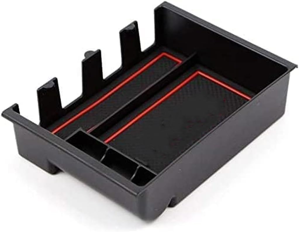 Centre Console Organiser Storage Box For Mazda 3 Axela 2013-2018, Central Armrest Box Storage Box Anti-Slip Tray Glove Box Accessories