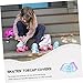 BESPORTBLE Roller Skate Covers Toe Guards Protective Skating Boot Covers PVC Material Guard for Skates Accessories
