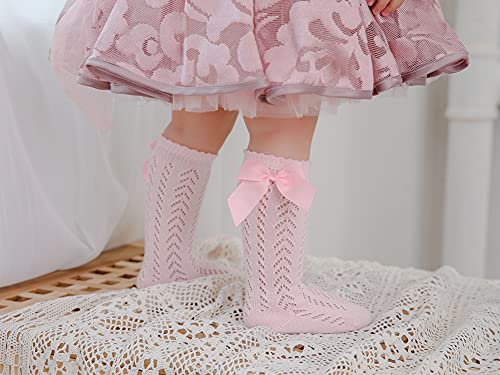 CHUNG Calze alte al ginocchio in cotone lavorato a...